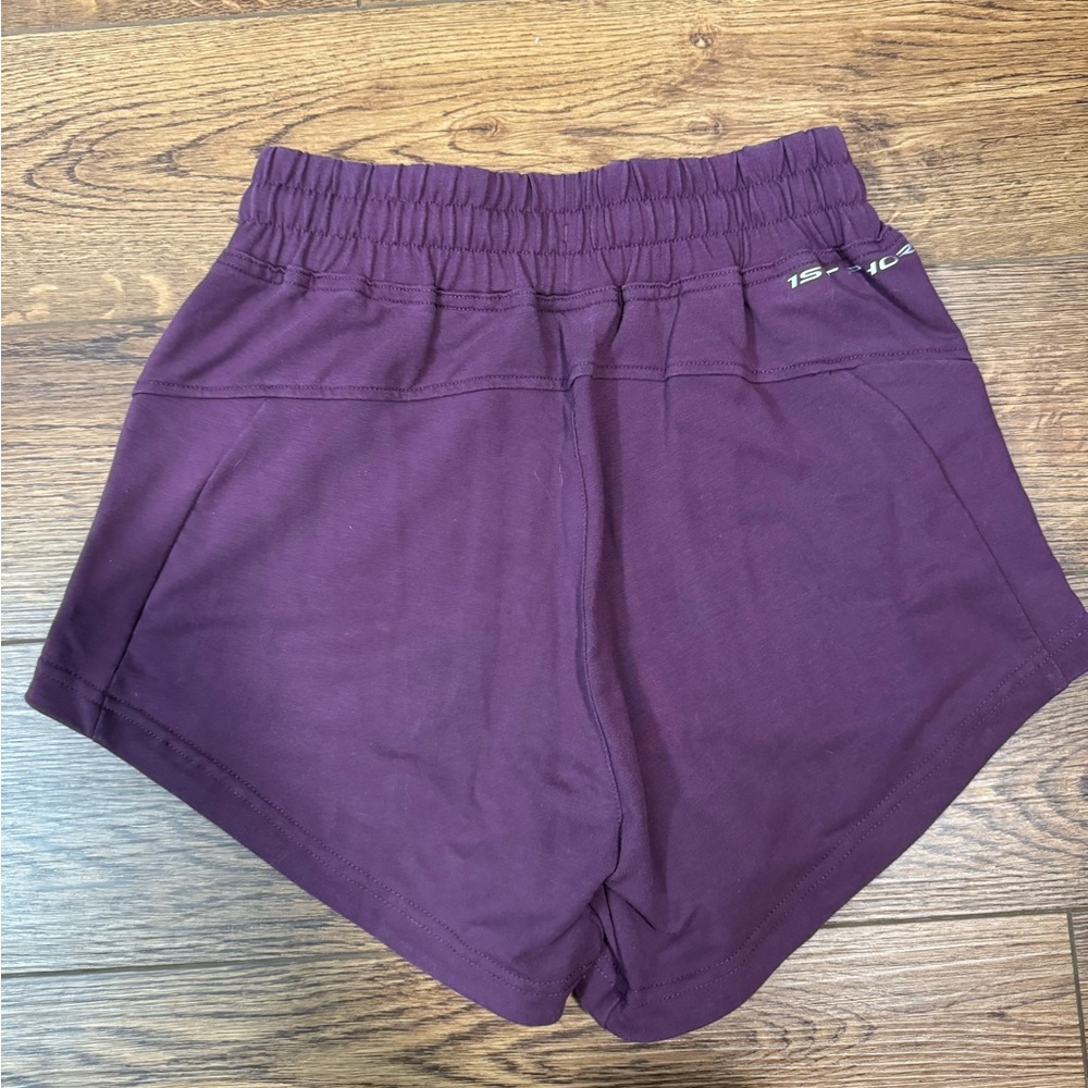 1st Phorm Shorts Women's XS Purple Comfy Athletic 1P Drawstring Casual - Picture 4 of 5